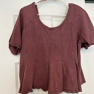 We The Free Purple Top